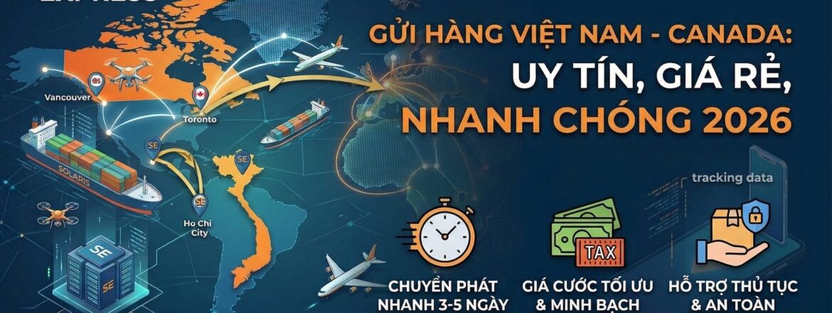 Shipping from Vietnam to Canada: Reliable, Affordable and Fast Delivery in 2026